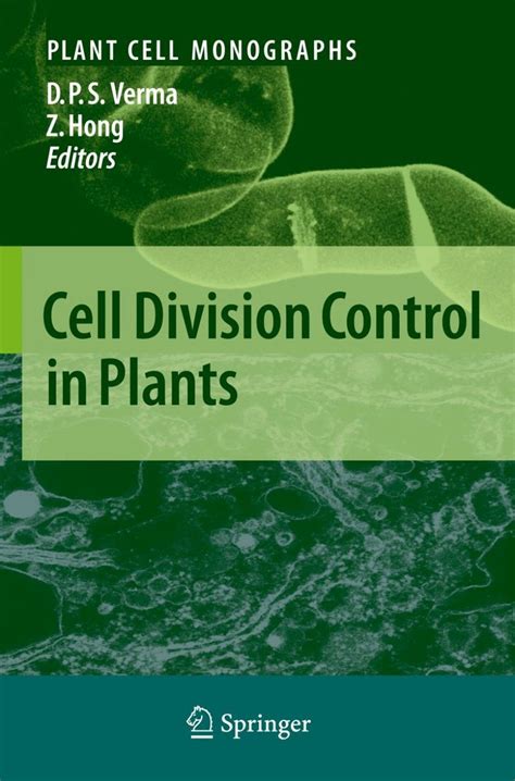 Cell Division Control in Plants 1st Edition PDF